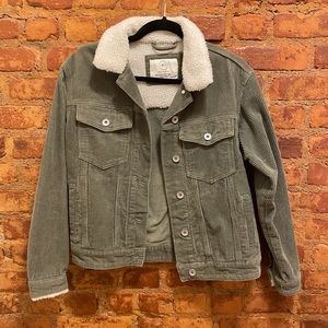 Green Corduroy Jacket